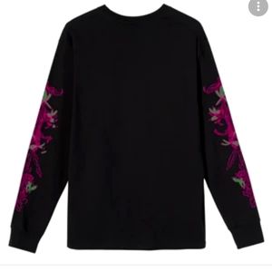Urban Outfitters Embroidered Dragon Sleeve Sweater